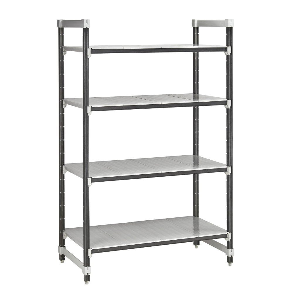 144-EXU242484S4480 Camshelving Elements XTRA Solid Shelving Unit - 4 Shelves, 24"L x 24&quot...