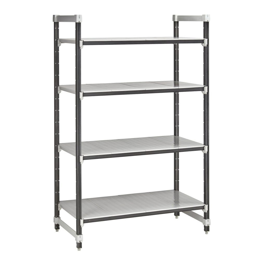 144-EXU244284S4480 Camshelving Elements XTRA Solid Shelving Unit - 4 Shelves, 42"L x 24&quot...