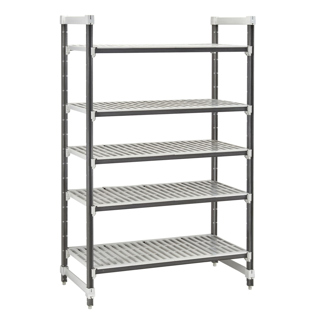 144-EXU242472V5480 Camshelving Elements XTRA Vented Shelving Unit - 5 Shelves, 24"L x 24&quo...