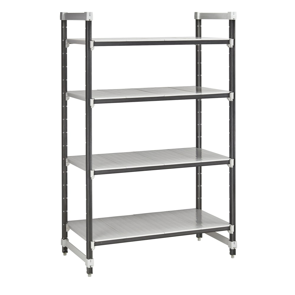 144-EXU244884S4480 Camshelving Elements XTRA Solid Shelving Unit - 4 Shelves, 48"L x 24&quot...