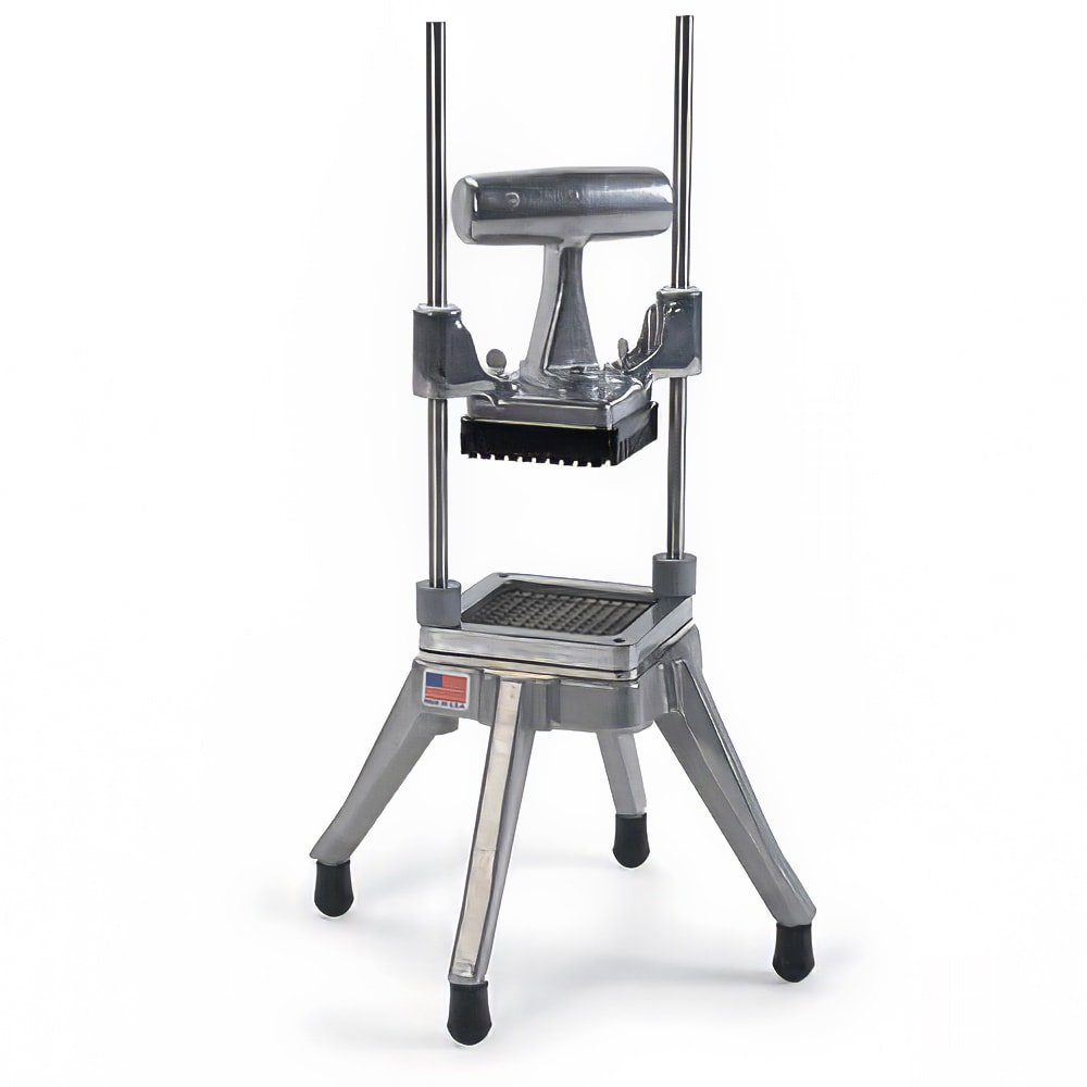 128-N555004 Food Chopper Dicer w/ 1" Interchangeable Cutting Grid & Weighted Handle