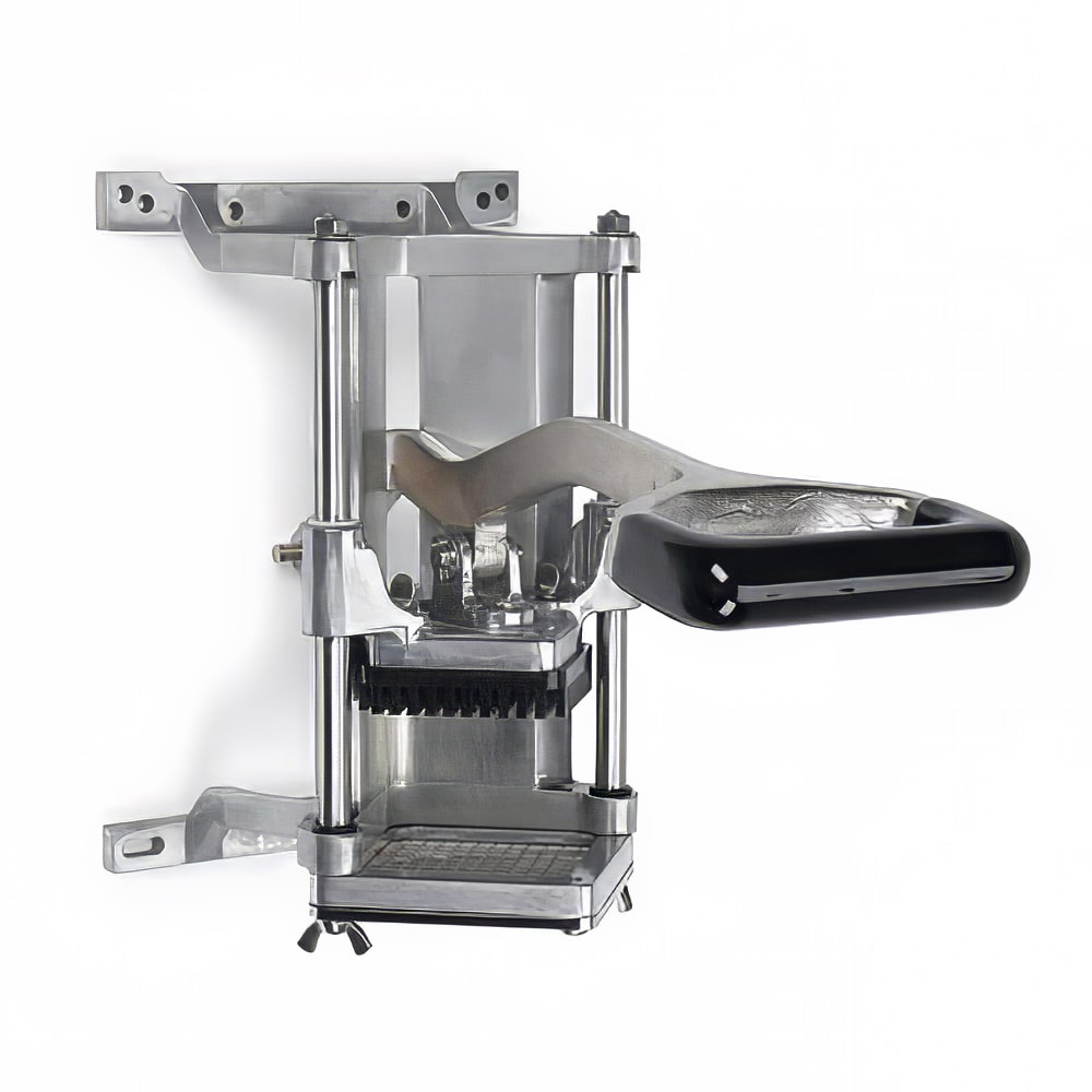 128-N554503 Food Cutter w/ 1/2" Cut, Short Throw Handle & Wall Or Countertop Mount