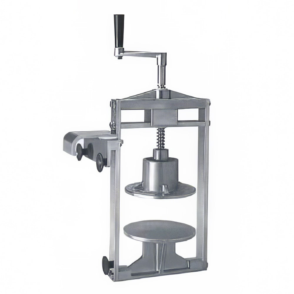 128-N55800 Tuna Press w/ 64 oz Can Capacity For Removing Excess Water