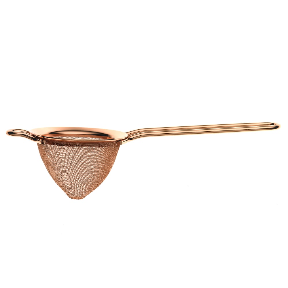 132-M37025CP Mix Fine Mesh Strainer - Stainless Steel, Copper