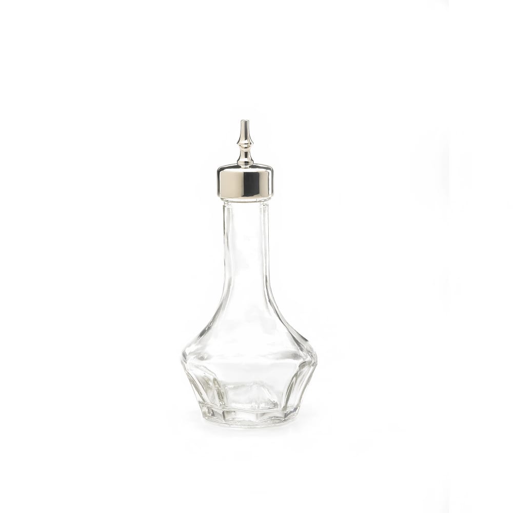 132-M37134 1 7/10 oz Bitters Bottle w/ Threaded Dasher