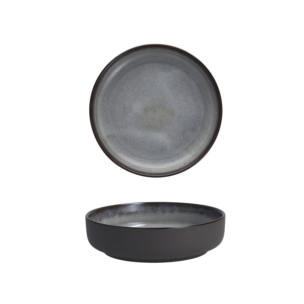 511-STN120097 12 oz Round Northern Lights Bowl - China, Borealis Slit