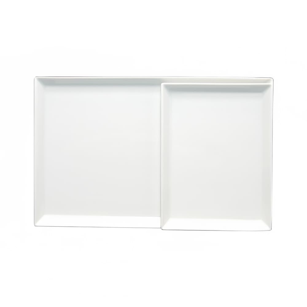 511-TC7200DV44 8" x 6" Rectangular Coupe du Jour Tray - China, White