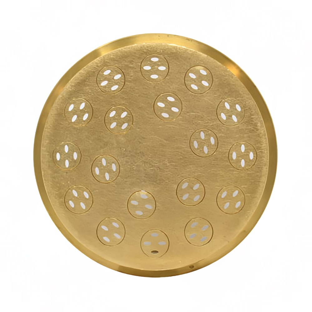 390-13248 2 9/10mm #18 Linguine Die for 13236, 16643 & 13440 Pasta Machines, Brass