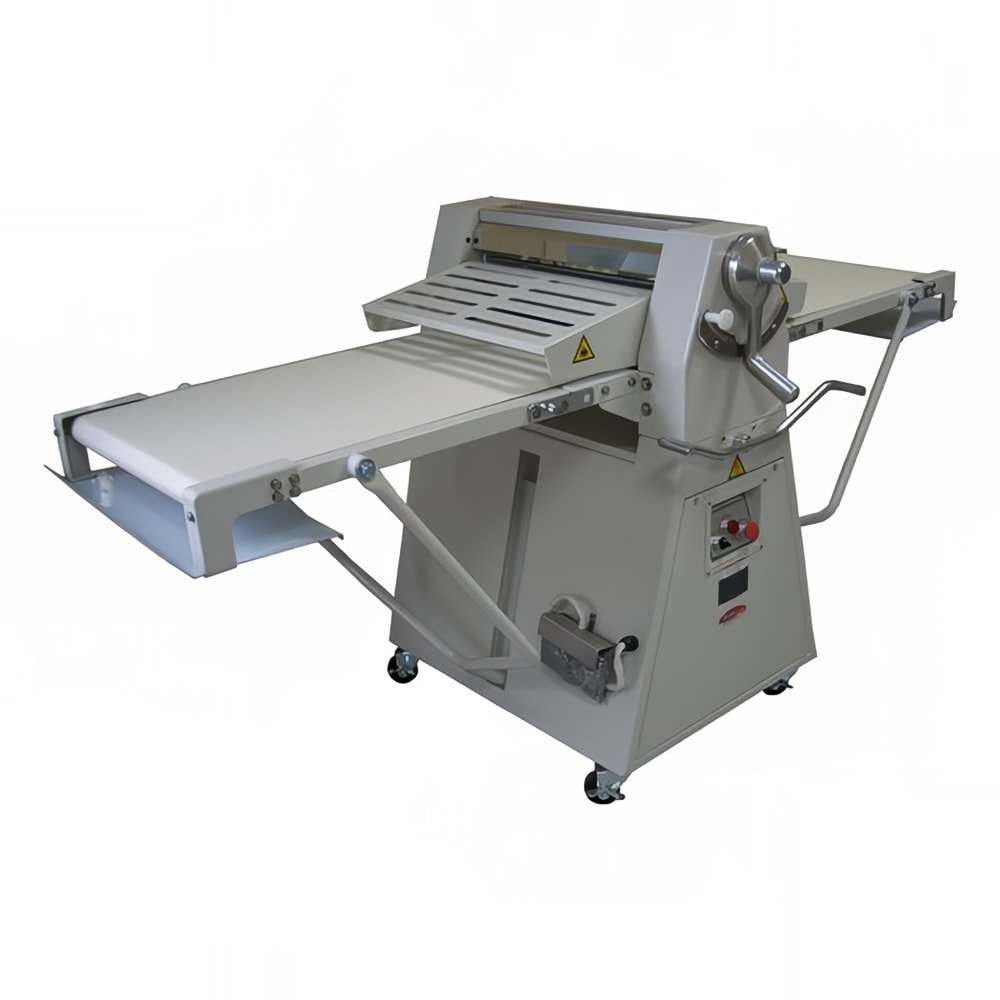012-BMFRS03 Floor Model Dough Sheeter, Reversible, 25" X 95" Work Length, 220v/1ph