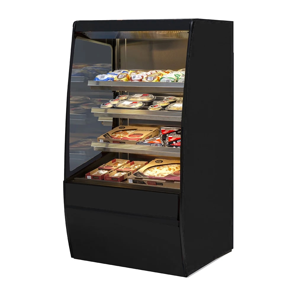 204-VNSS6060CBLK 59 1/4" Self Service Open Air Case - (3) Levels, 120v