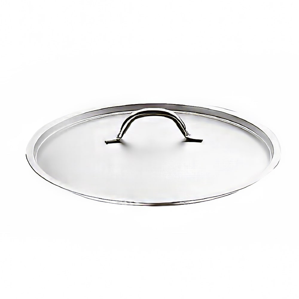 095-1116136 14 1/8" Grand Gourmet Cover, Stainless Steel