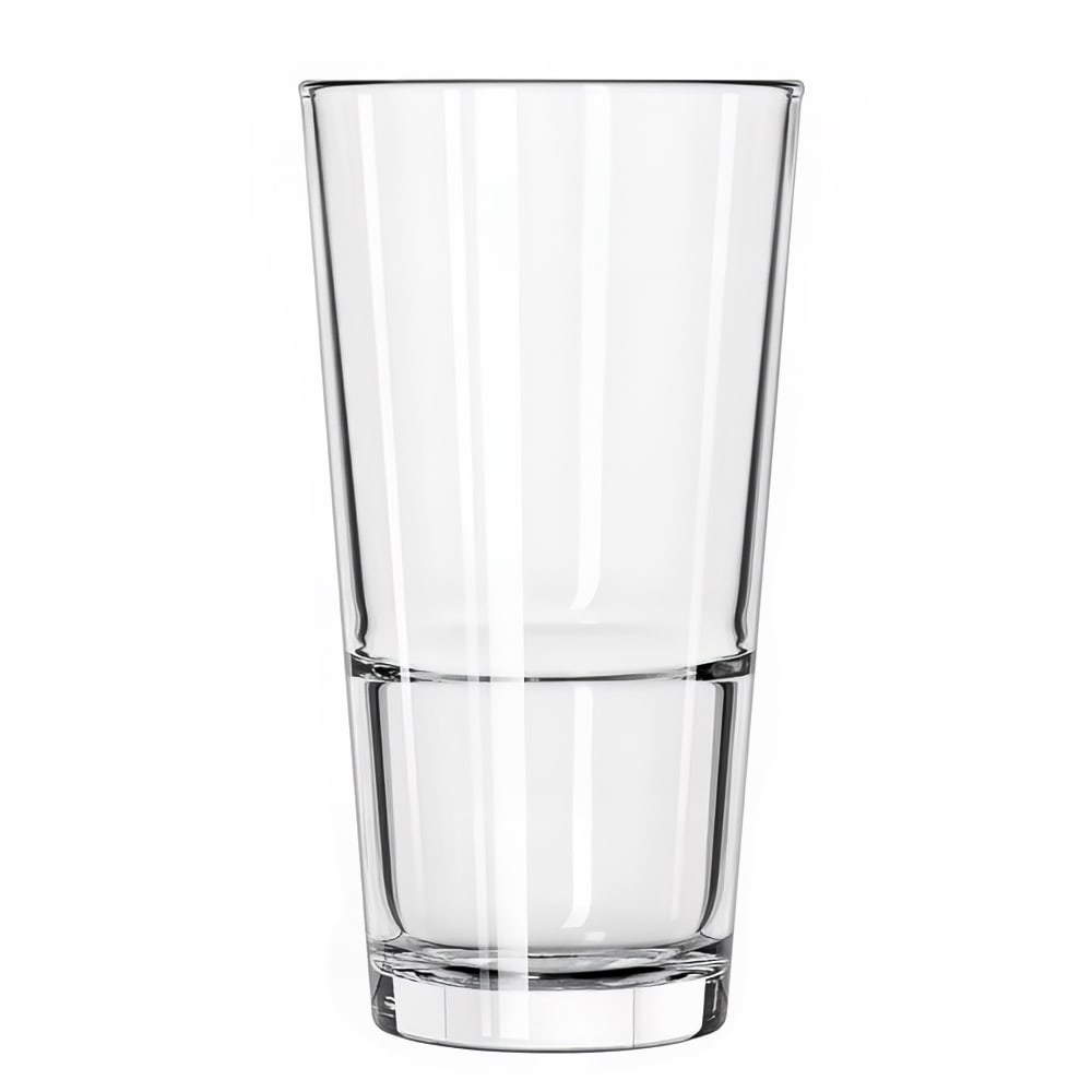 634-15730 17 1/4 oz DuraTuff Restaurant Basics Stackable Pub Glass