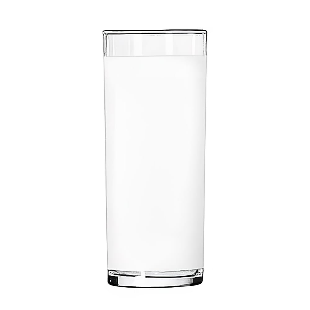 634-9611680 12 oz Frosted Clear Lip Zombie Glass