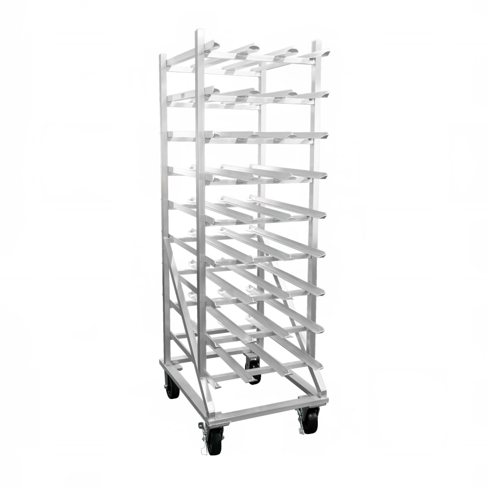 Steelton CNRK162KD Full Size Stationary Aluminum Can Rack for #10 and #5  Cans - Knocked Down