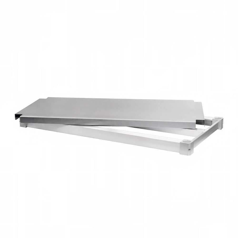 New Age 2066SB Aluminum Solid Shelf - 66"W x 20"D