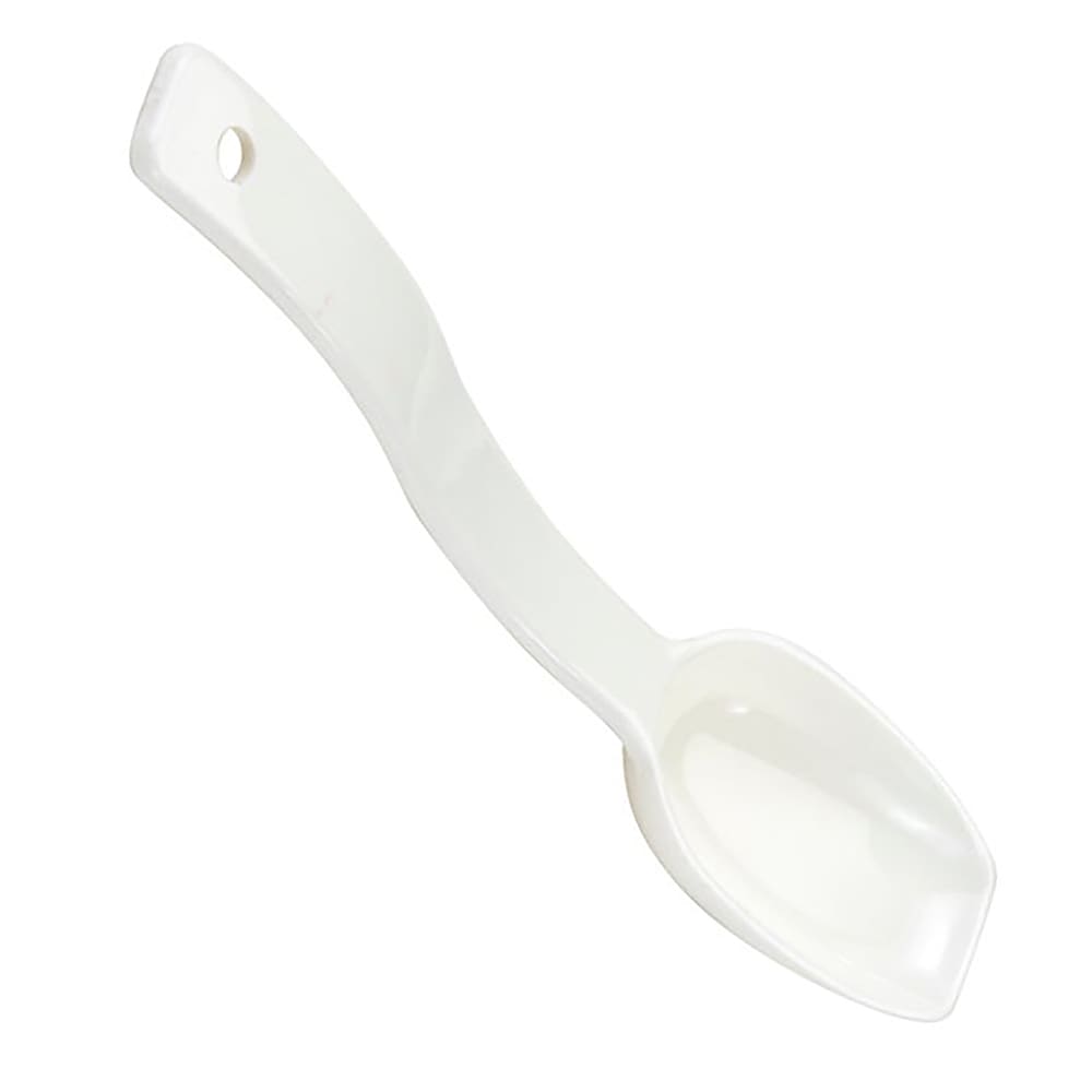 144-SPO8CW148 8" Notched Deli Spoon - White