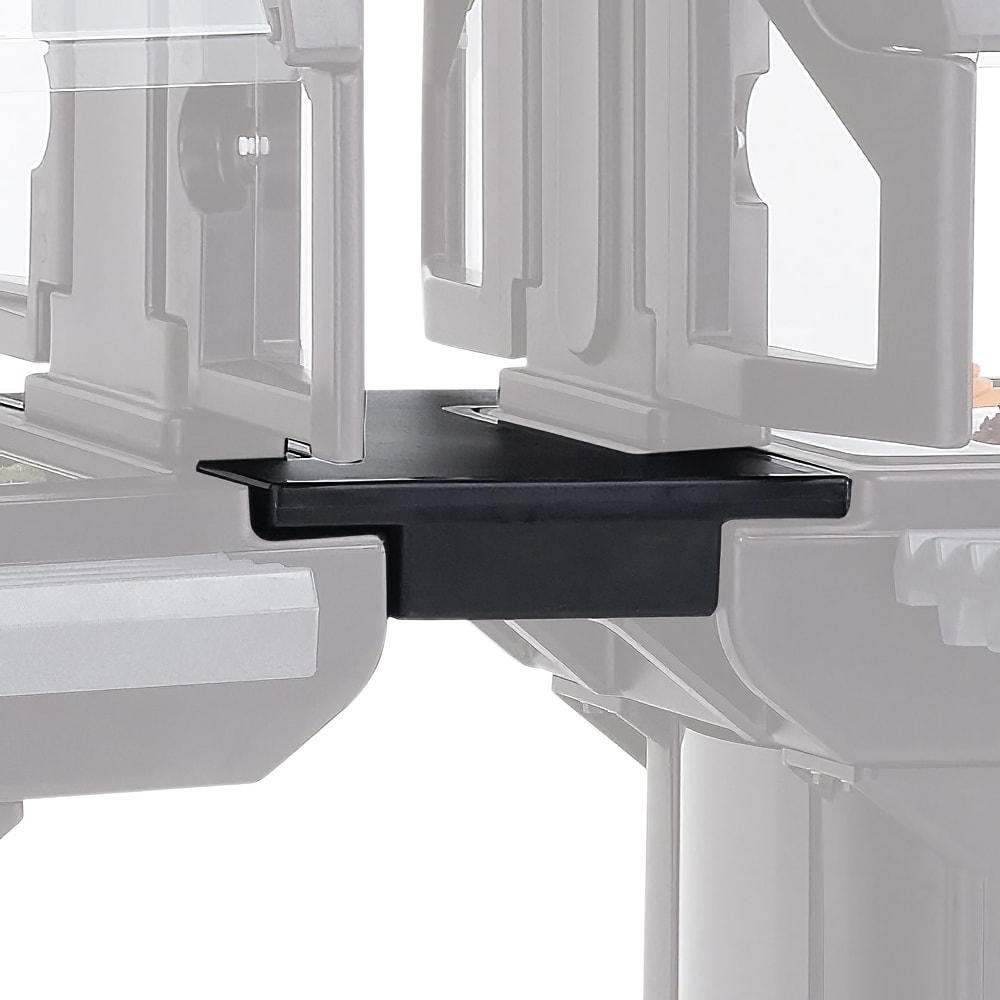 144-VBRC158 27" Straight Connector for Versa Food Bar, Red