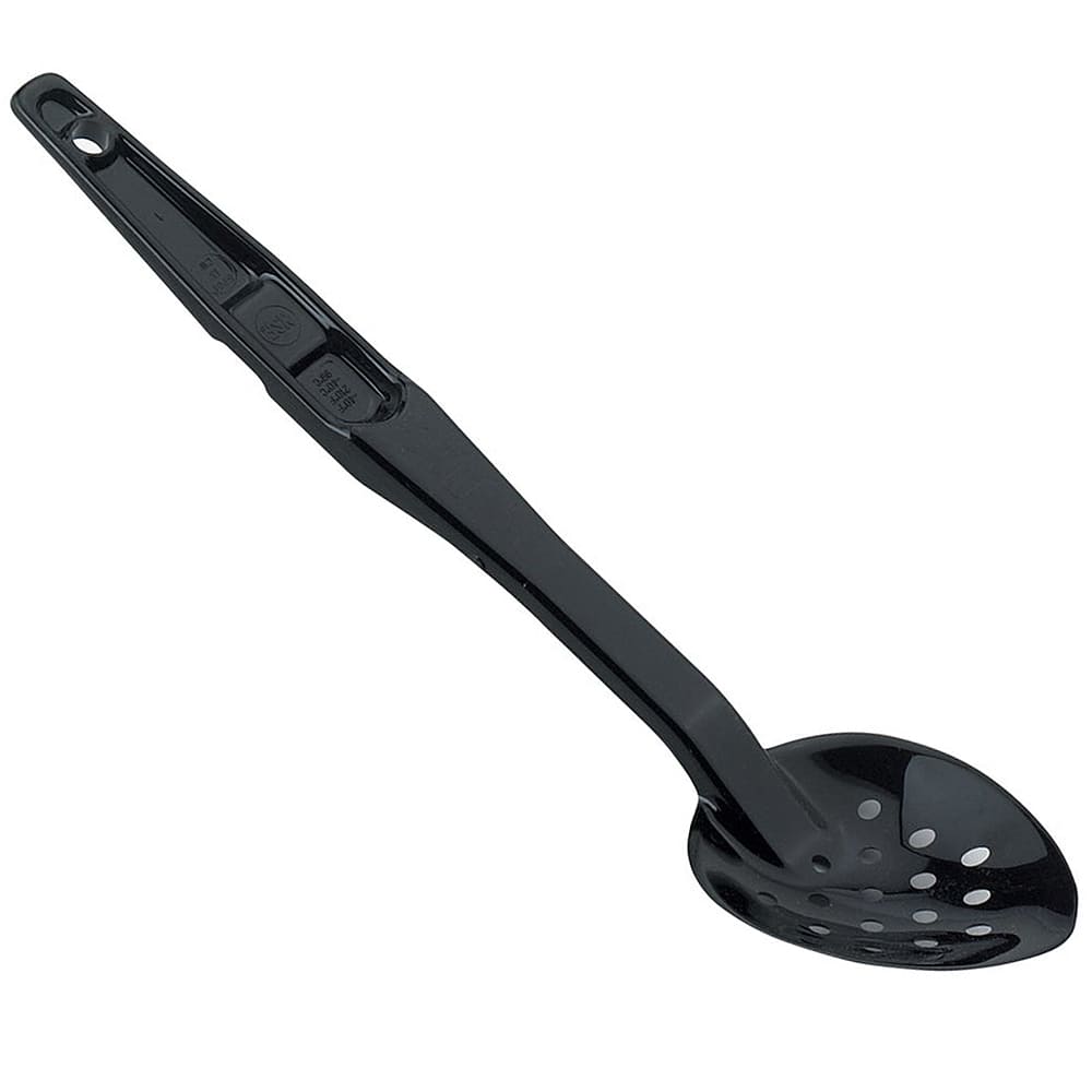 144-SPOP13110 13" High Heat Perforated Spoon - Black