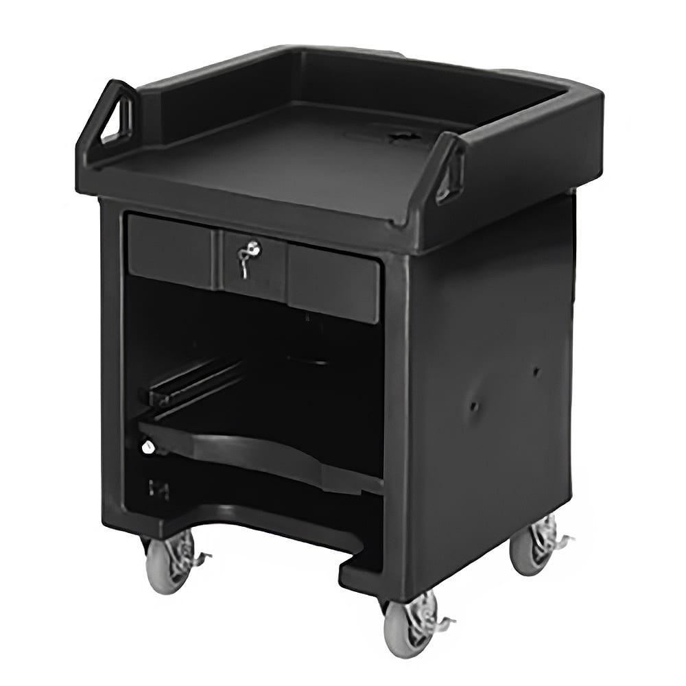 144-VCSHD158 32 1/4"W Cash Register Stand w/ Plastic Top, 43"H