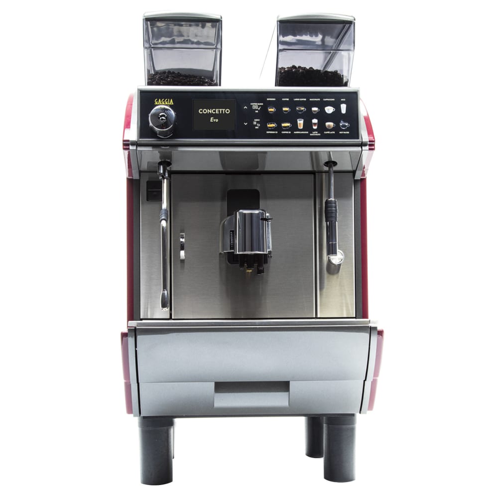 Gaggia CONCETTOEVODUO Super Automatic Espresso Machine w/ (1) Group & (2) Hoppers, 208v/1ph