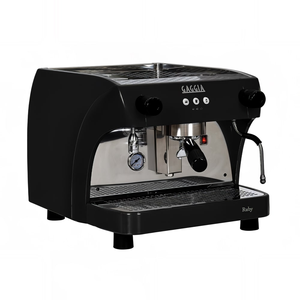 102-RPGDCB Semi Automatic Espresso Machine w/ (1) Groups, (1) Steam Valves, & (1) Hot Water V...