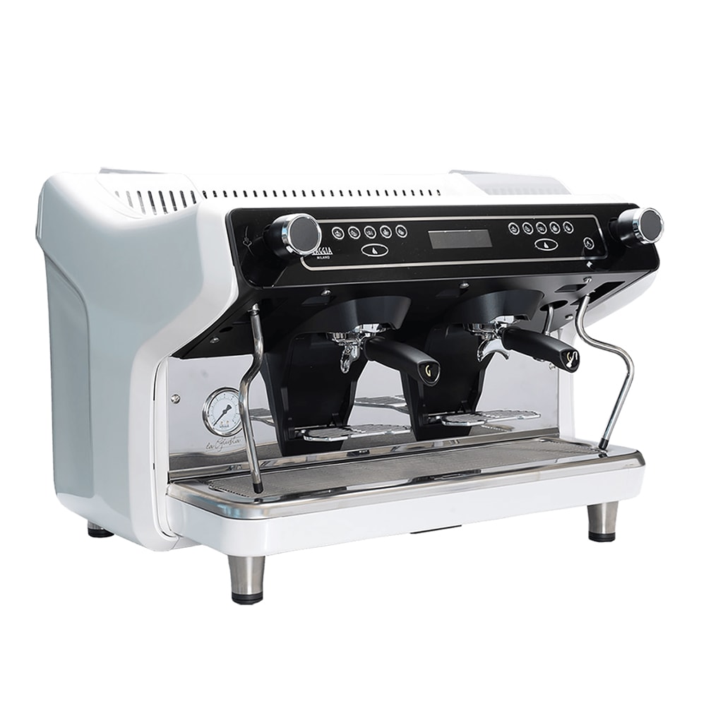 102-LAGIUSTA2GROUPS Semi Automatic Espresso Machine w/ (2) Groups, (2) Steam Valves, & (1) Ho...