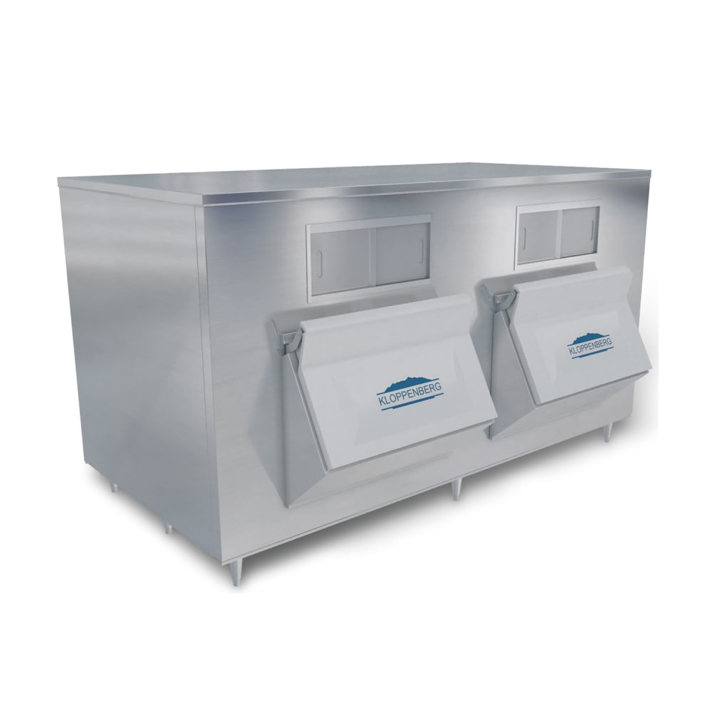 Kloppenberg 2845SBB 96" Ice Bin 3557 lbs