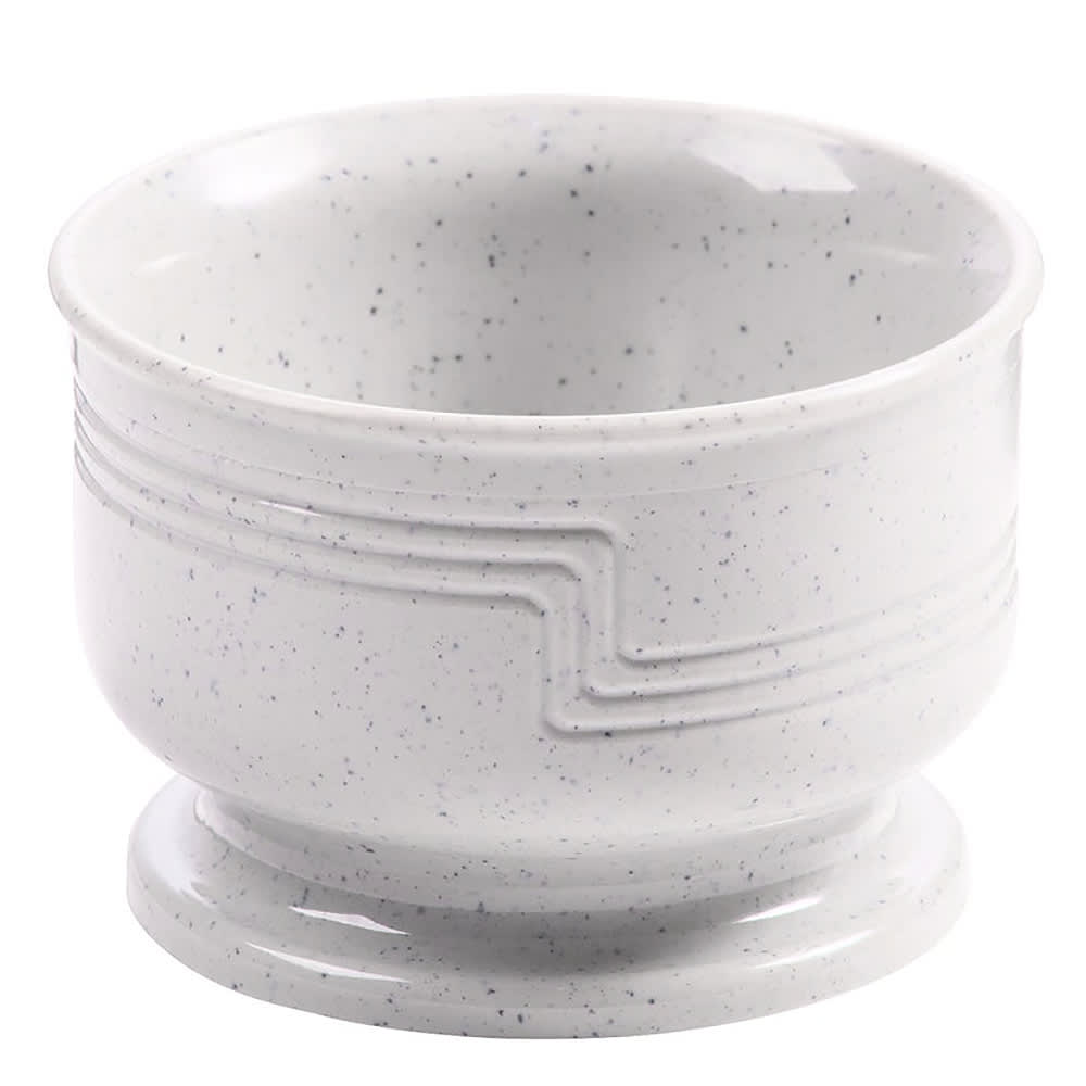 144-MDSB5480 5 oz Round Shoreline Collection Bowl - Speckled Gray