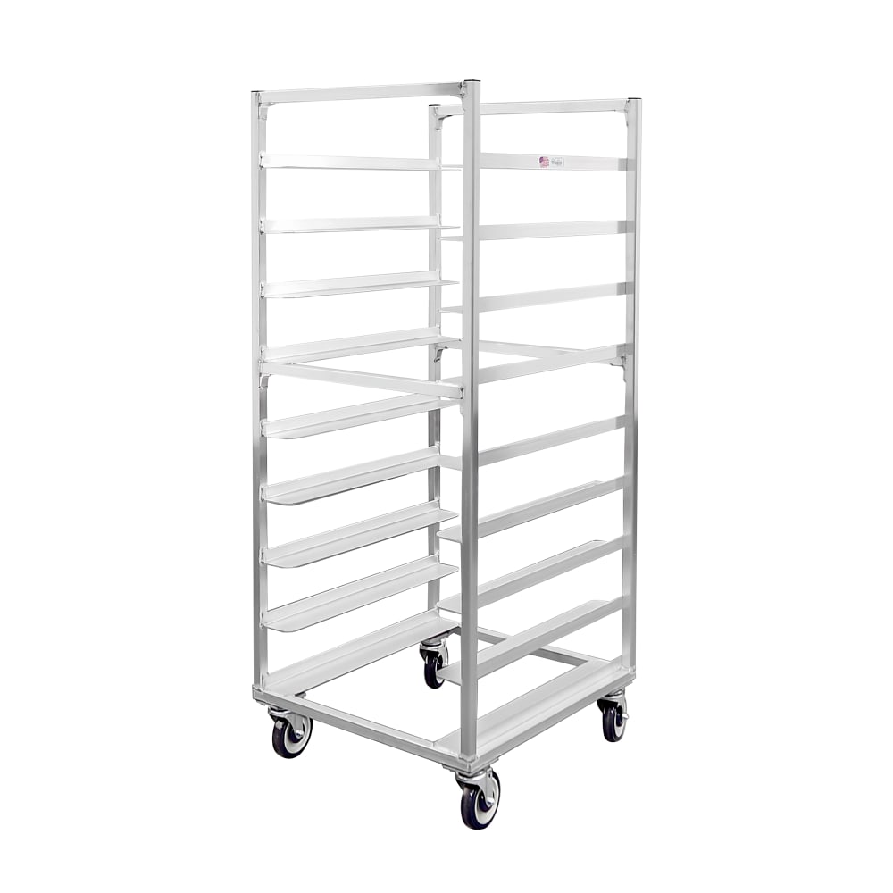 New Age 95681 24 3/4"W 9 Specialty Pan Rack w/ 6" Bottom Load Slides
