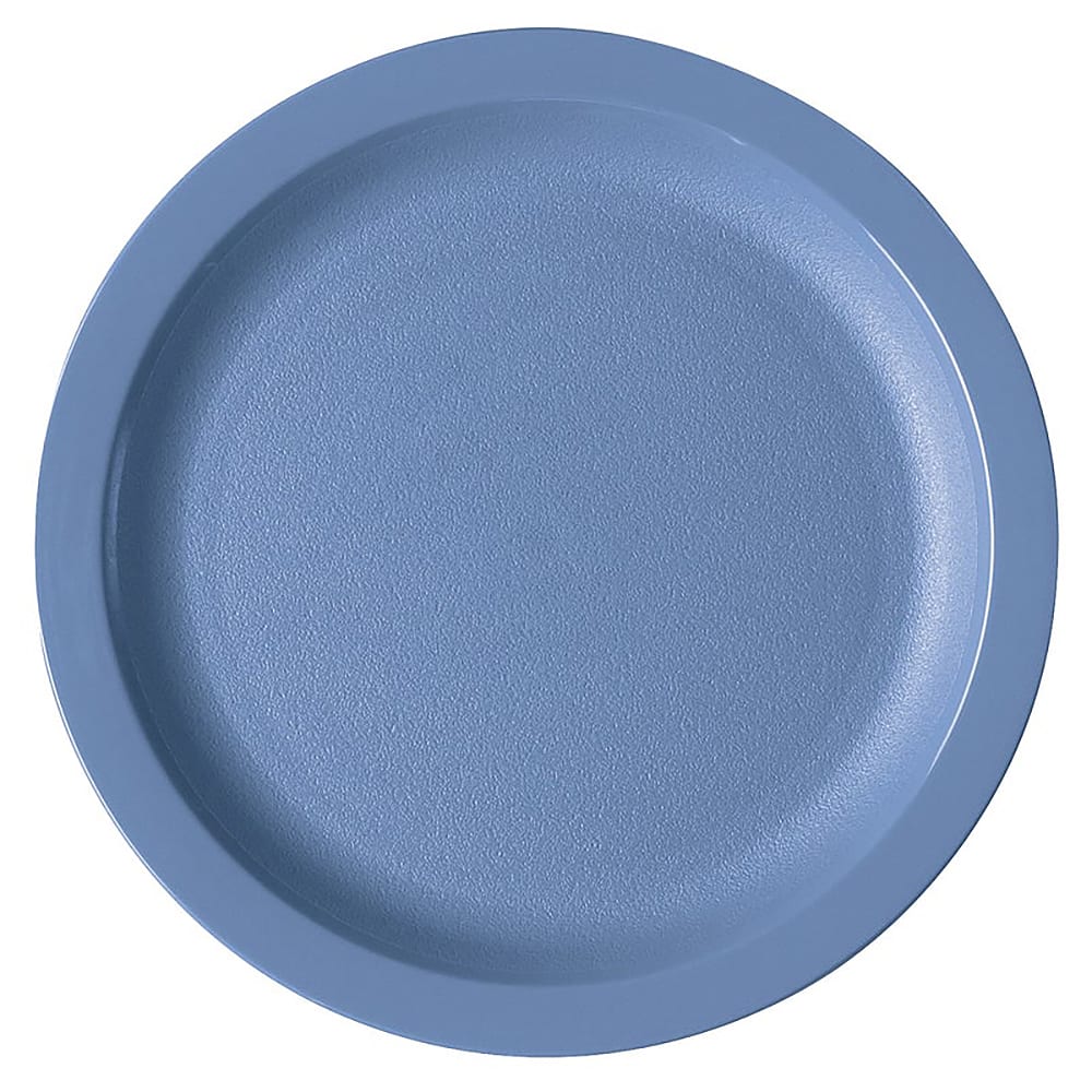 144-9CWNR401 9" Round Plastic Dinner Plate, Slate Blue