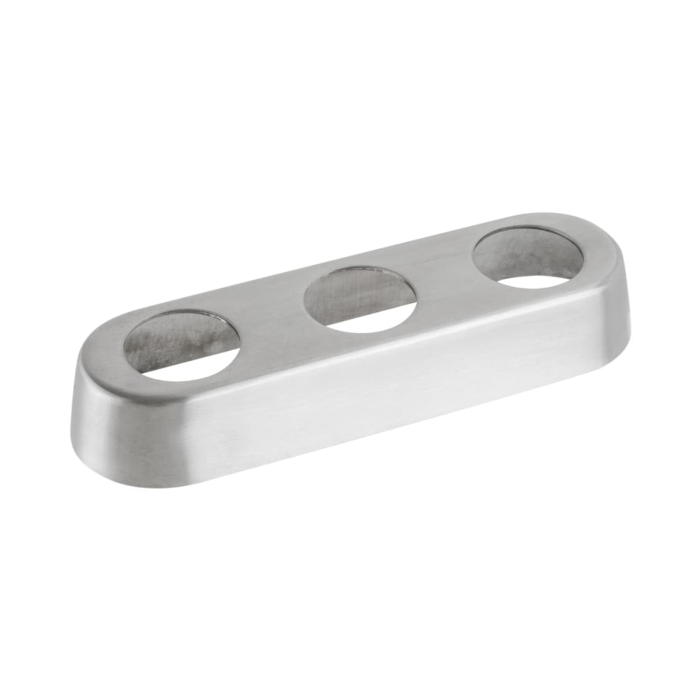 064-S01937430 Escutcheon for 4" Workboard Faucets, Stainless Steel
