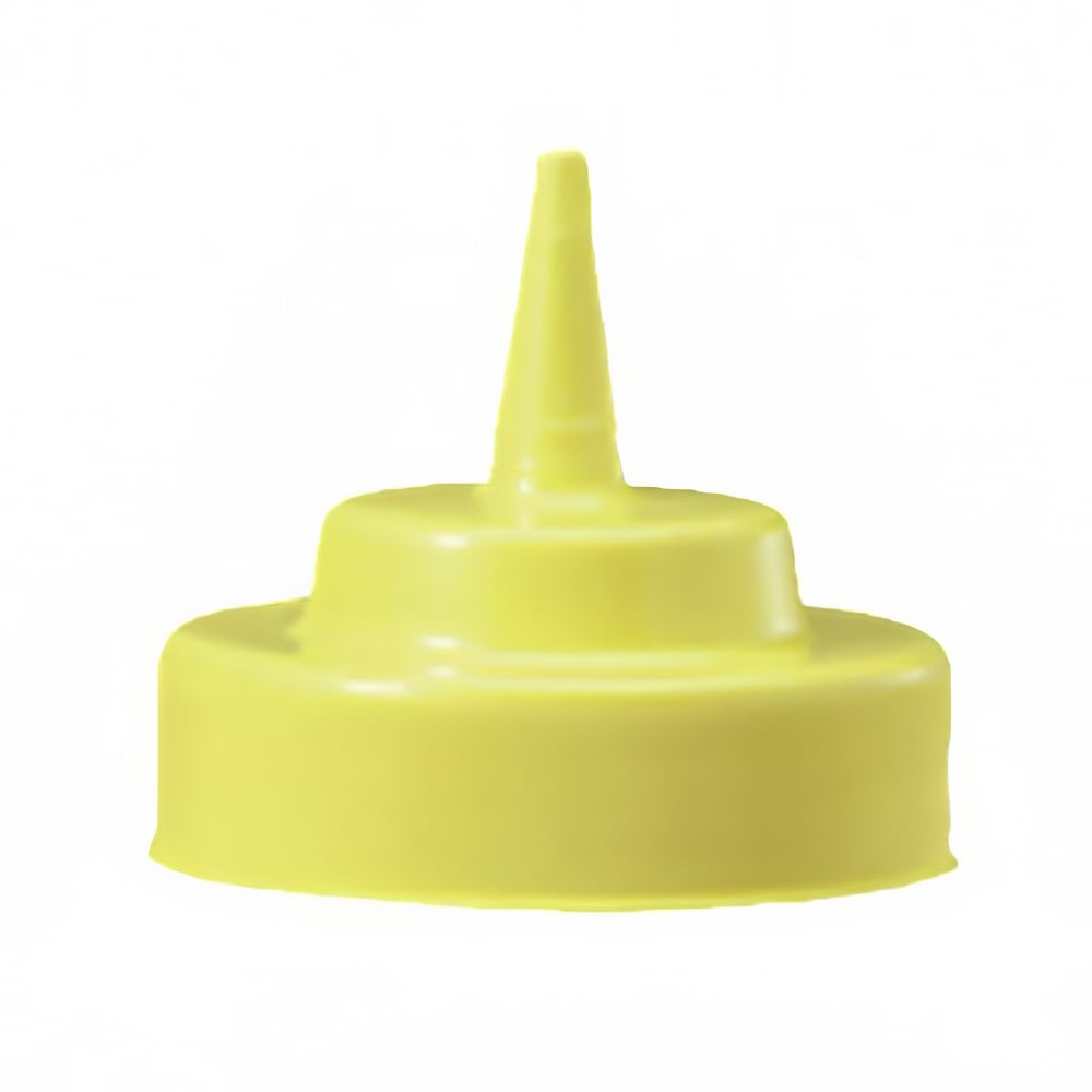 229-53TM Cone Tip Top, Fits all 53mm Wide Mouth Squeeze Dispensers, Yellow