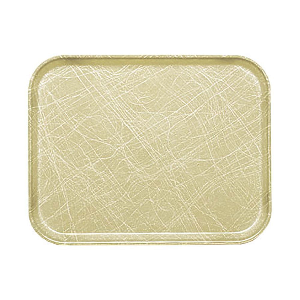 144-57214 Fiberglass Camtray® Cafeteria Tray - 6 9/10"L x 4 9/10"W, Abstract Tan