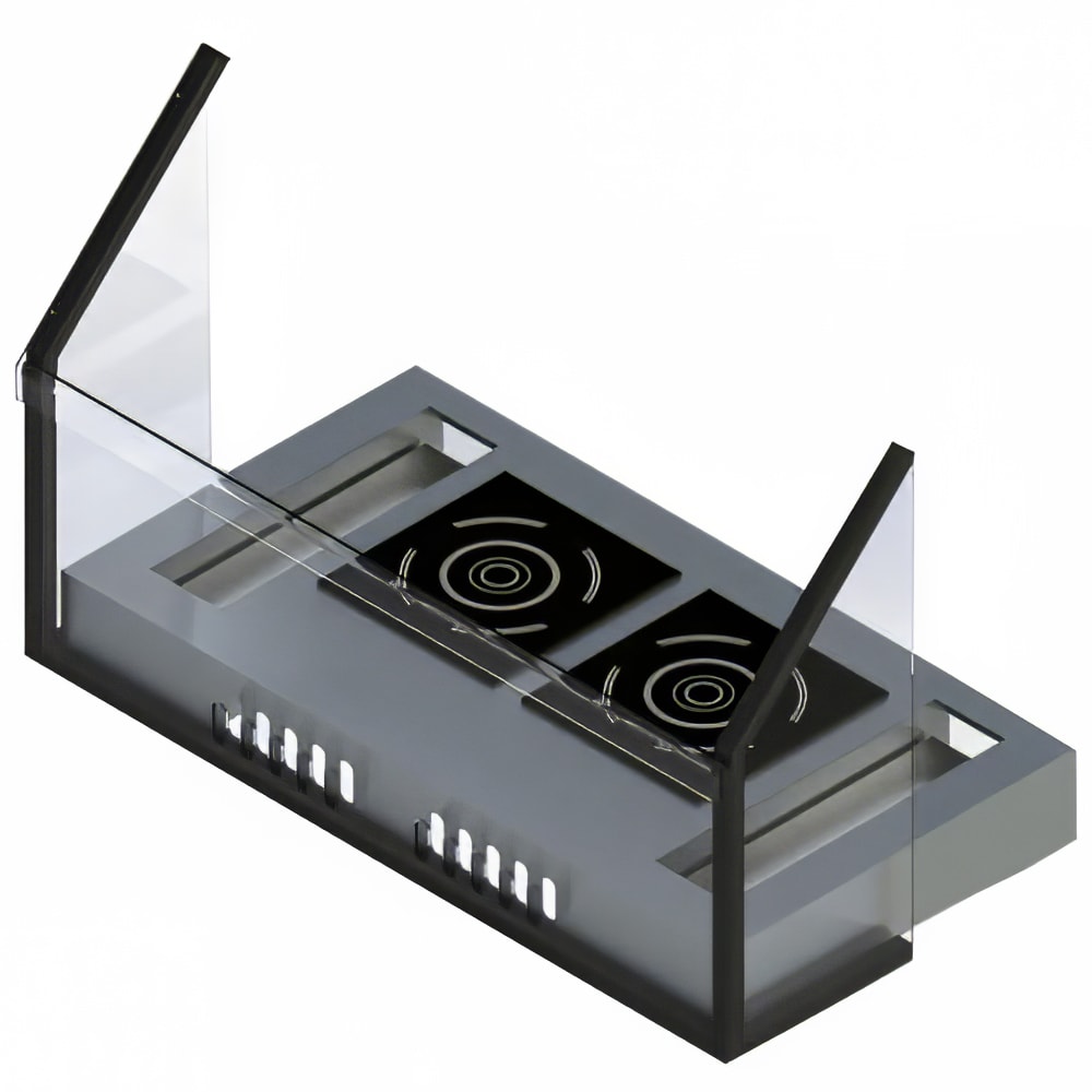 229-CWACT1FSHIELD Safety Shield w/ Frame for CWACTION1 - 35 1/2" x 32" x 13 1/4",...