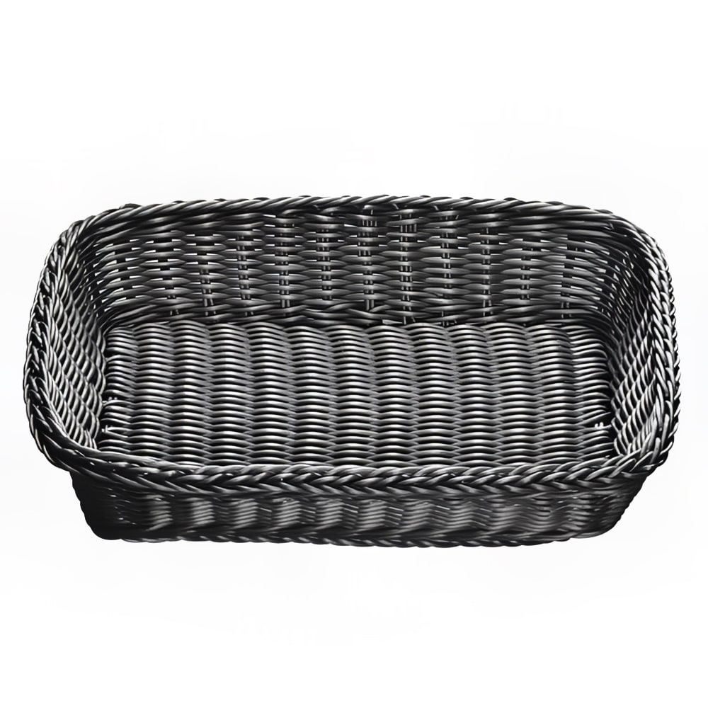 229-M2489 Rectangular Basket, 16 x 11 3/4x 3 1/2", Polypropylene Cord