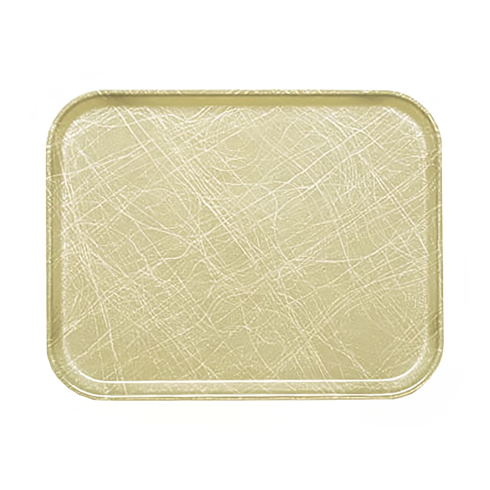144-926214 Fiberglass Camtray® Cafeteria Tray - 25 1/2"L x 8 4/5"W, Abstract Tan