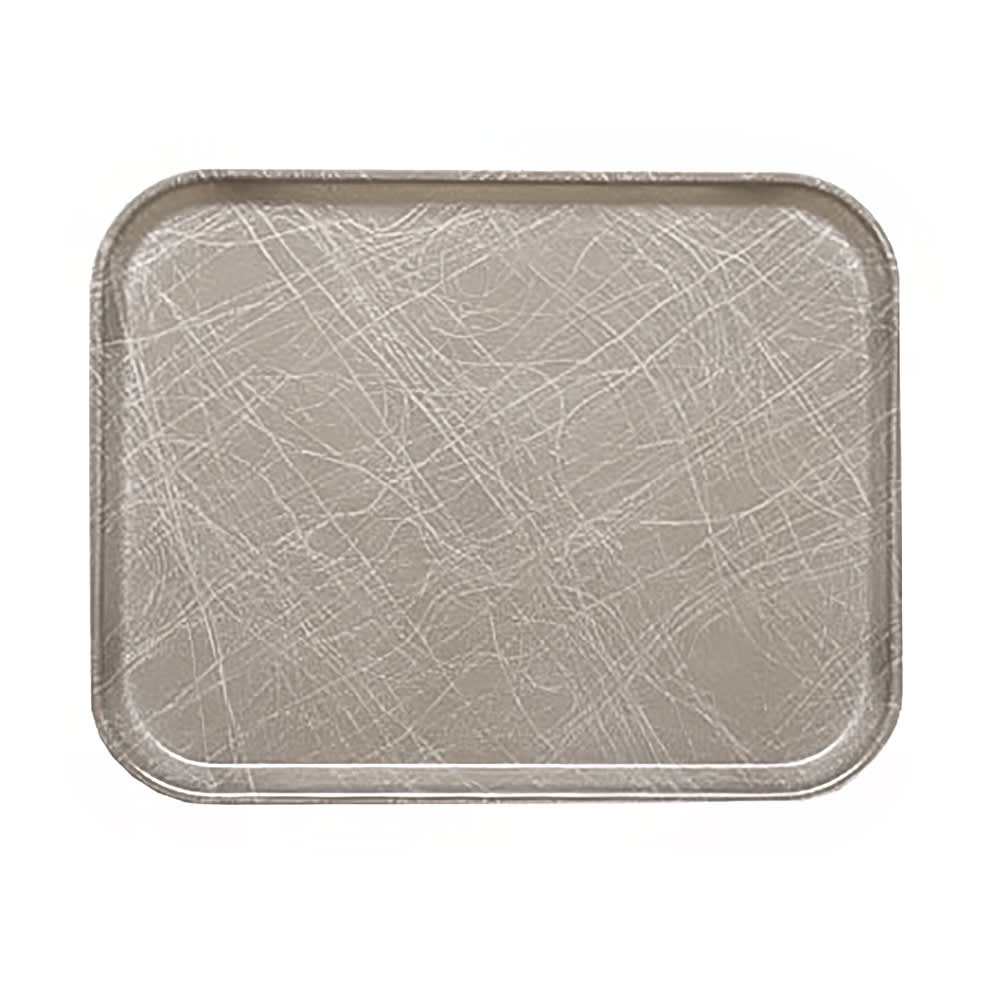 144-926215 Fiberglass Camtray® Cafeteria Tray - 25 1/2"L x 8 4/5"W, Abstract Gray