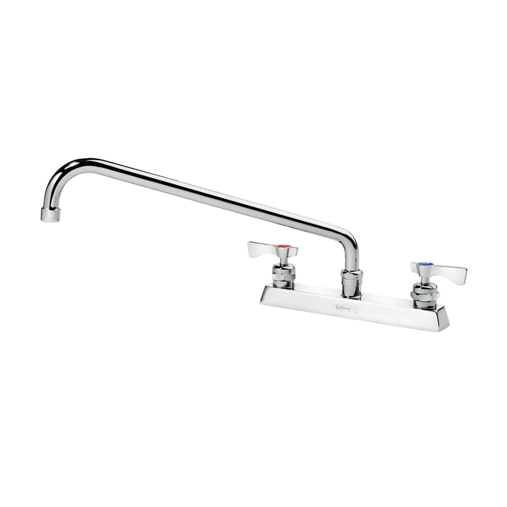 381-15516LLF2 Deck Mount Faucet w/ 16" Swing Spout & Lever Handles - 8" Centers, 1....