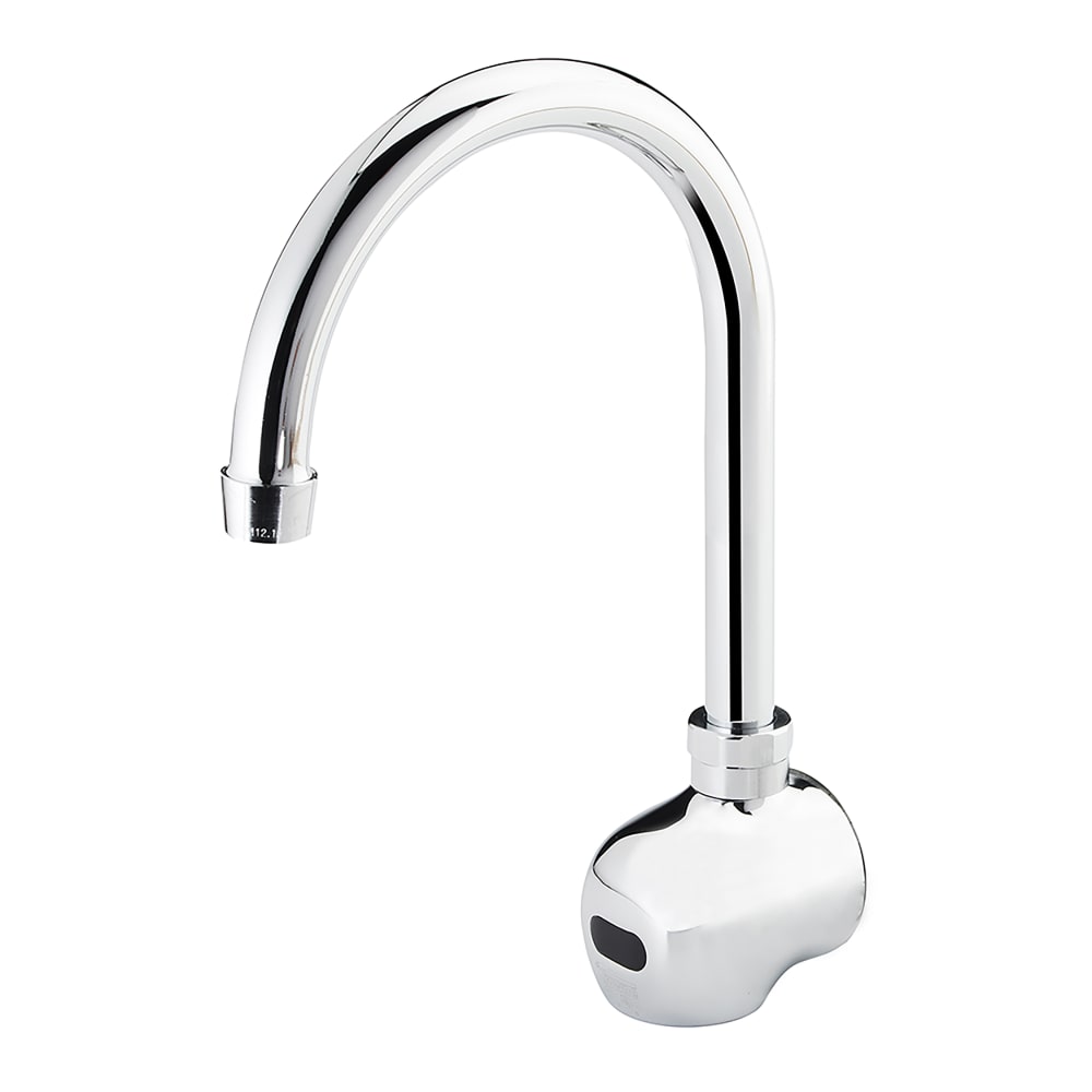 381-16191 Wall Mount Electronic Faucet - Single Hole, Gooseneck Spout