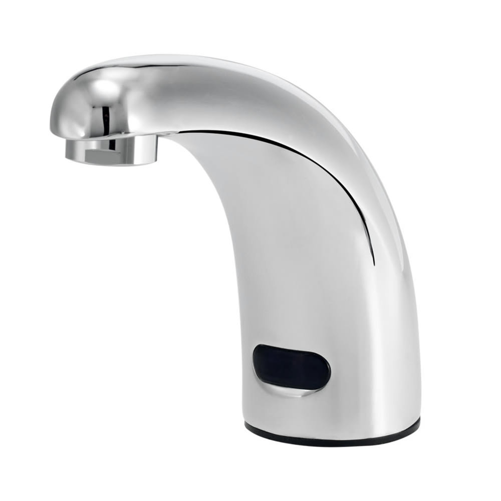 381-16196 Deck Mount Electronic Faucet - Single Hole, Fixed Spout, Battery Operated