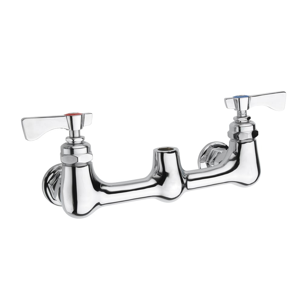 381-21108L Low Lead Royal Series Wall Mount Pre-Rinse Base, 8" Center