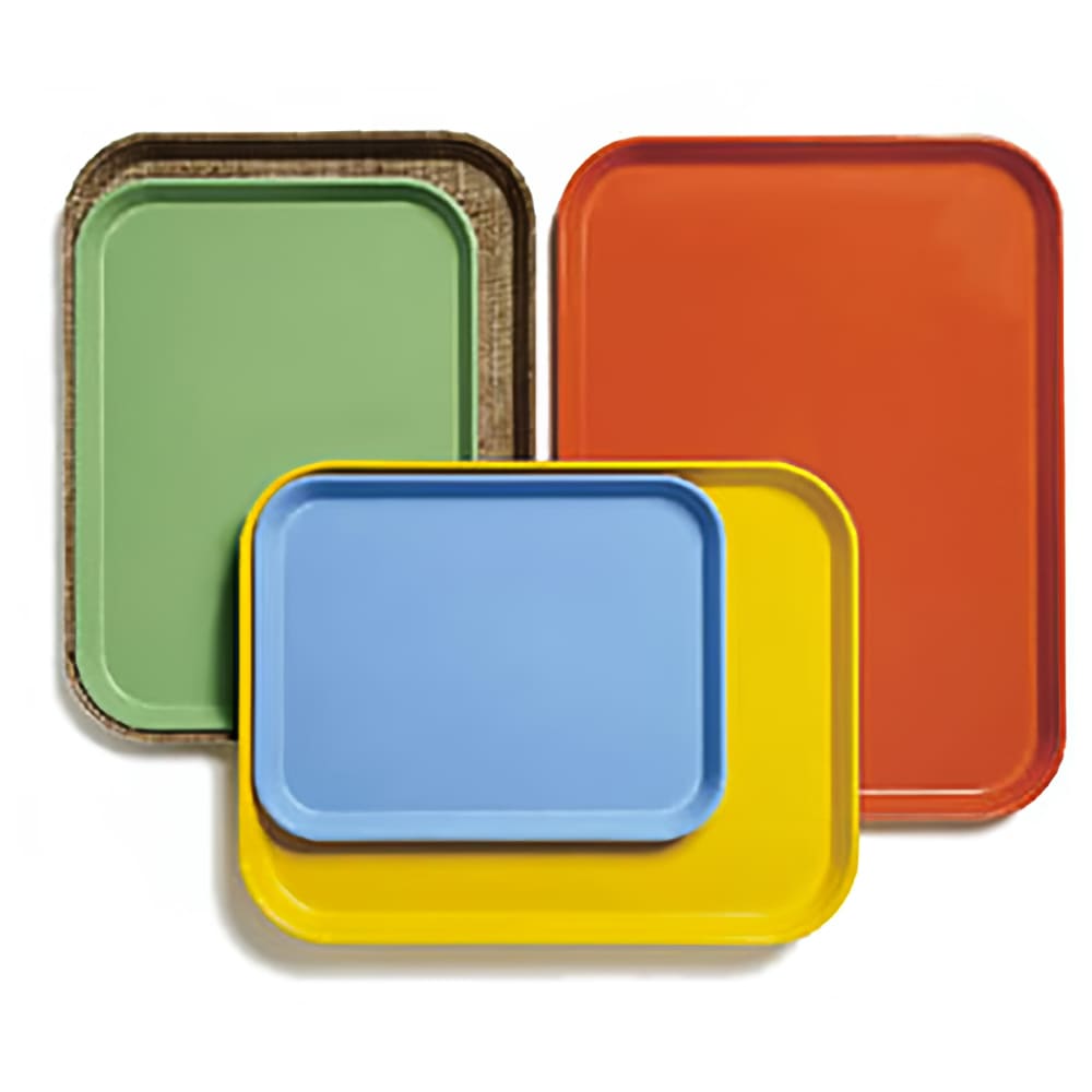 144-1622171 Fiberglass Camtray® Cafeteria Tray - 22"L x 16"W, Tuscan Gold 