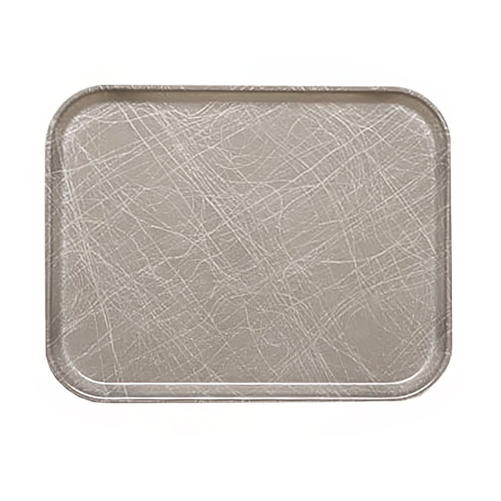 144-1826215 Fiberglass Camtray® Cafeteria Tray - 25 3/4"L x 17 4/5"W, Abstract Gray