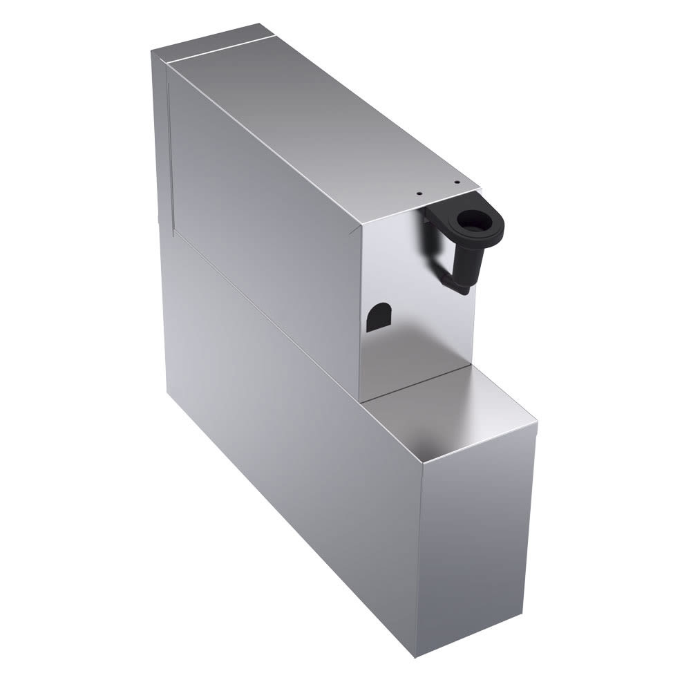 381-KR186SHD Royal Series Soda Gun Holder - Stainless Steel, 6" x 24"
