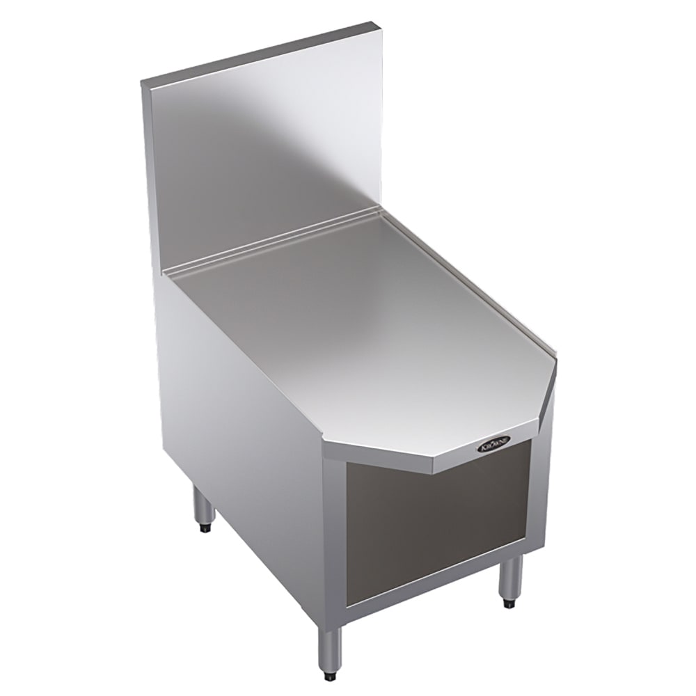 381-KR1818FD 18" Royal Series Underbar Blender Station - 6 1/2" Backsplash