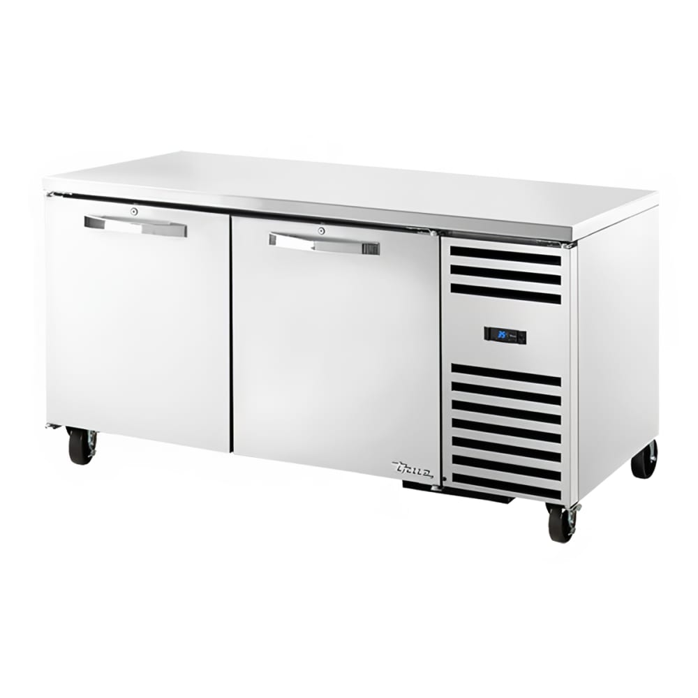 598-TUC67HD 67" W Undercounter Refrigerator w/ (2) Sections & (2) Doors, 115v