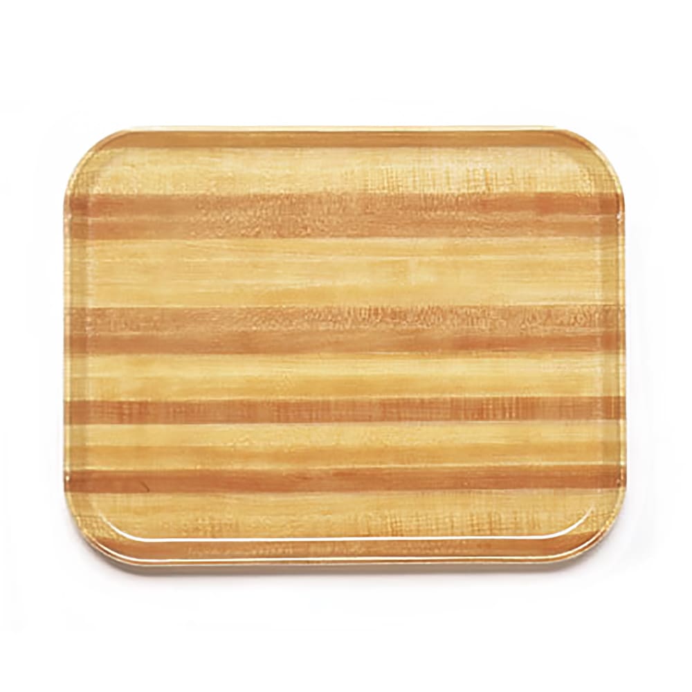 144-1116303 Fiberglass Camtray® Cafeteria Tray Insert - 15 4/5"L x 10 4/5"W, Light Butc...