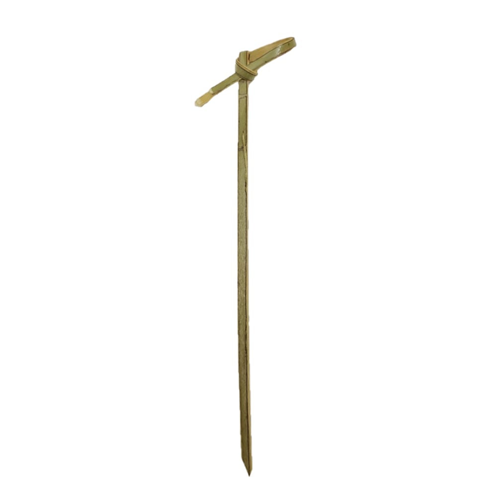 285-BFP430 4" Bamboo Knot Pick