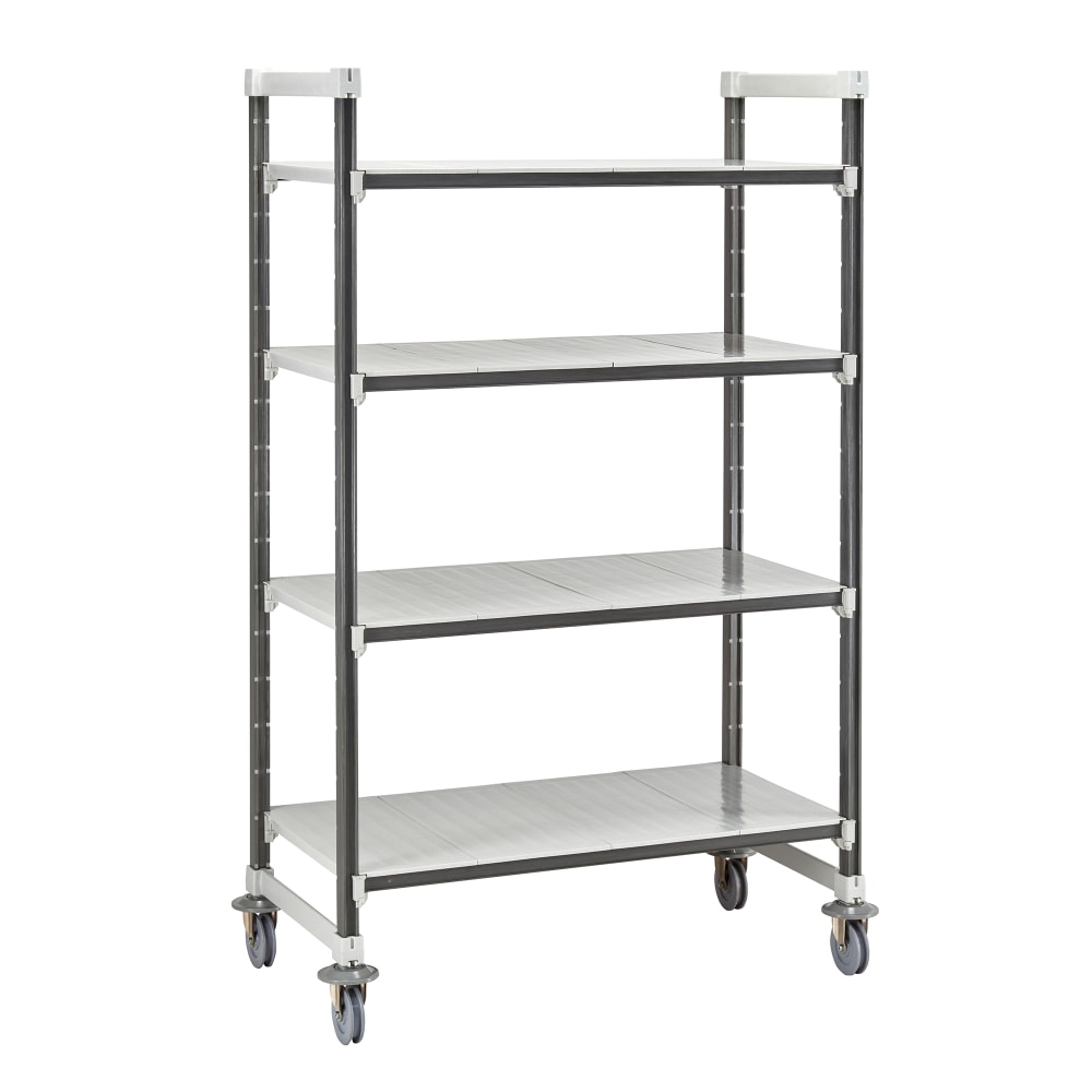 144-EXHD183670S4480 36" NSF 4-Tier Heavy-Duty Plastic Shelving Unit - Camshelving® Elements...