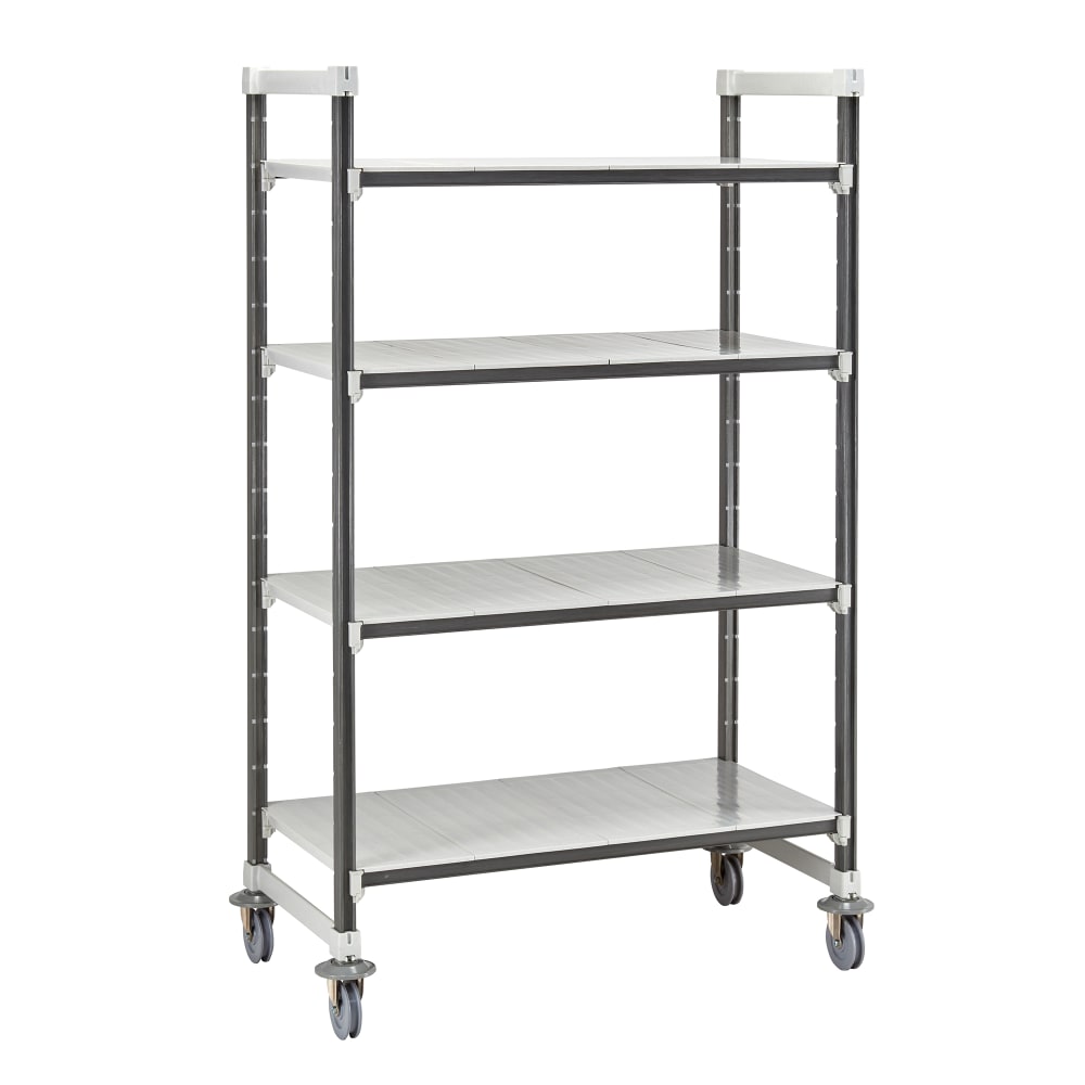 144-EXHD244270S4480 42" NSF 4-Tier Heavy-Duty Plastic Shelving Unit - Camshelving® Elements...